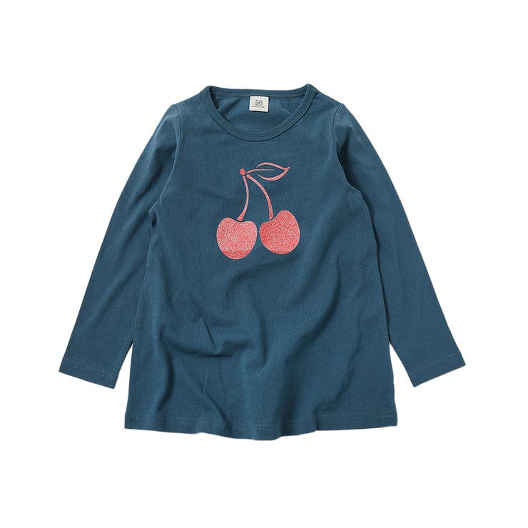 005-アビスブルー | デビラボ 長袖チュニック 子供服 | devirock