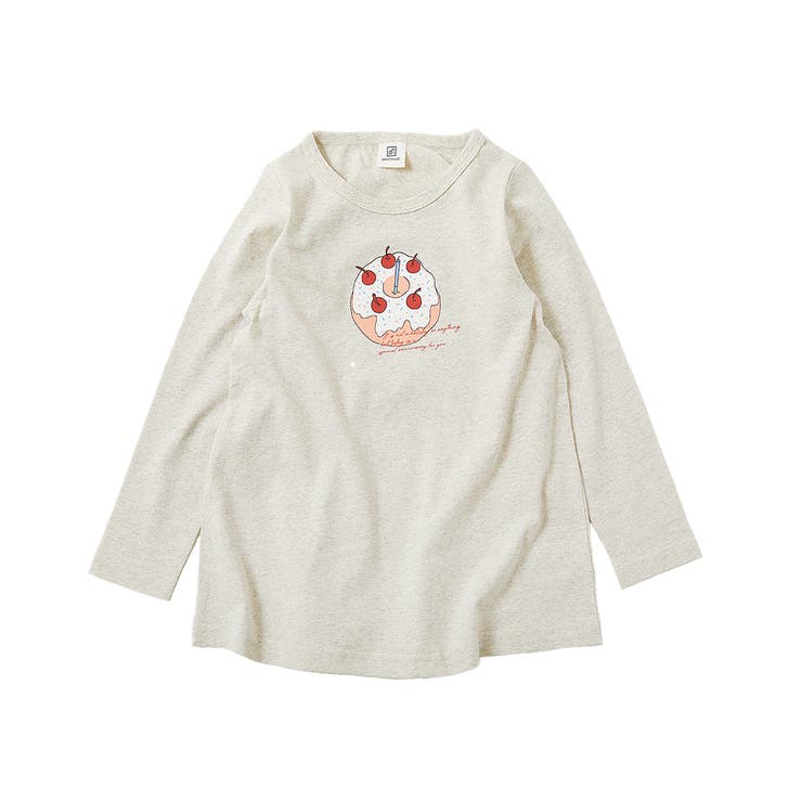 010-オートミール | デビラボ 長袖チュニック 子供服 | devirock