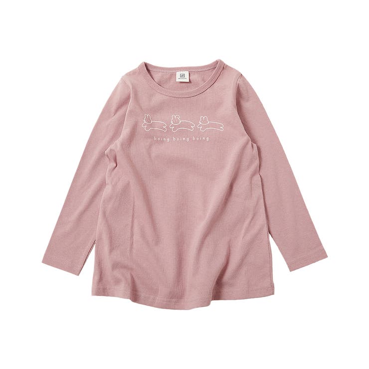 012-ダスティピンク | デビラボ 長袖チュニック 子供服 | devirock