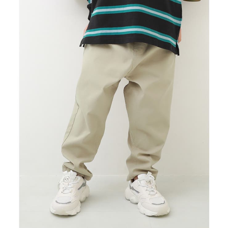 ベージュ | ウルトラストレッチ ペグトップパンツ 子供服 | devirock