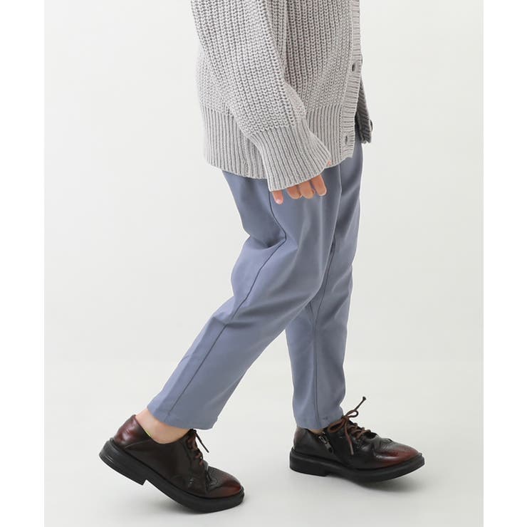 Dブルー | ウルトラストレッチ ペグトップパンツ 子供服 | devirock