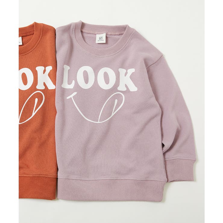 010-Gラベンダー | デビラボ 裏毛トレーナー 子供服 | devirock