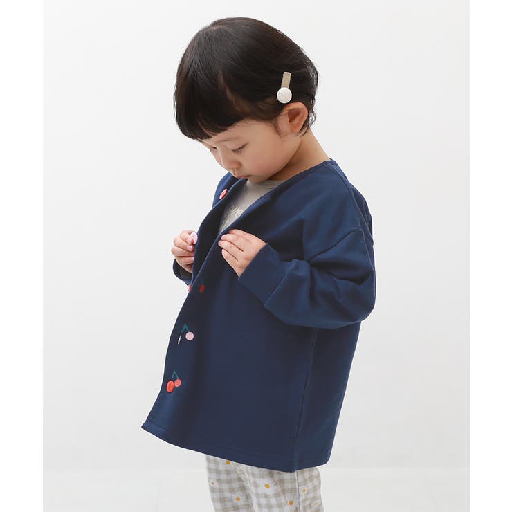 絵合わせ カーディガン  子供服[品番：VR000009510]｜devirock（デビロック）のキッズファッション通販｜SHOPLIST（ショップリスト）