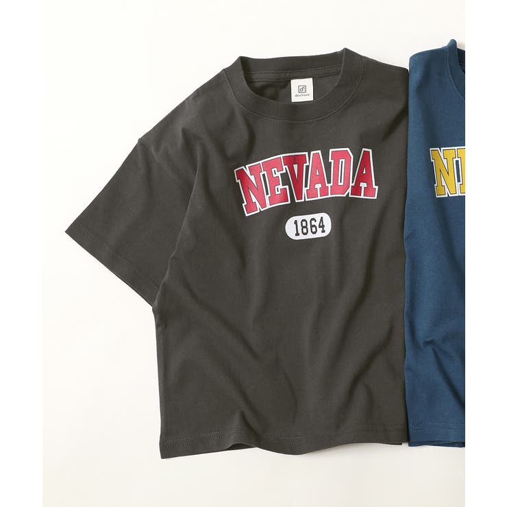 047-ロゴ-スミクロ | デビラボ BIG 半袖Tシャツ | devirock