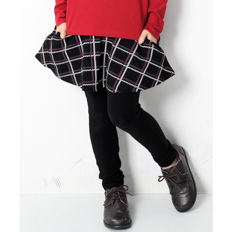 チェック柄D | プリント10分丈 スカッツ スカート | devirock