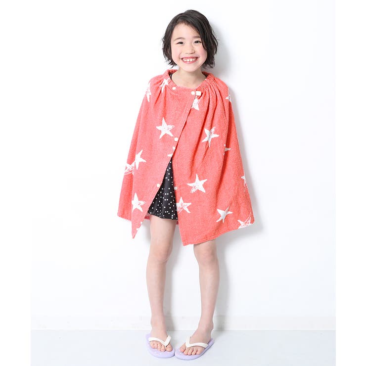 ガールズラップタオル 60cm 子供服 キッズ 女の子 水着 プールグッズ 品番 Vr Devirock デビロック のキッズファッション通販 Shoplist ショップリスト