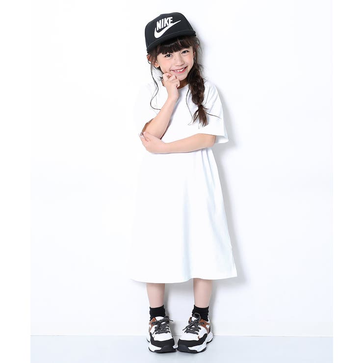 Bigシルエットロング丈ワンピース 子供服 キッズ 品番 Vr Devirock デビロック のキッズファッション通販 Shoplist ショップリスト