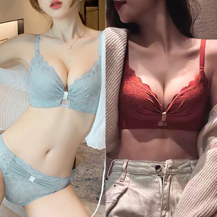 グレイッシュブルー×テラコッタ