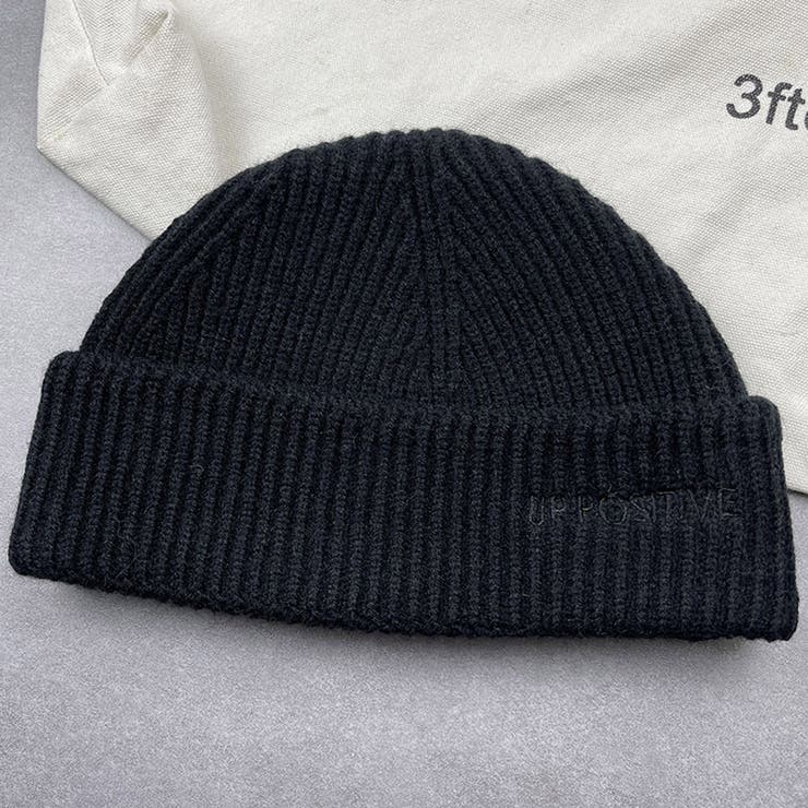 ワンポイントニットキャップ ビーニー  リブニットキャップ シンプル ニット帽 ベーシックカラー ユニセックス ストリートスタイル カジュアルスタイル 韓国 韓国ファッション