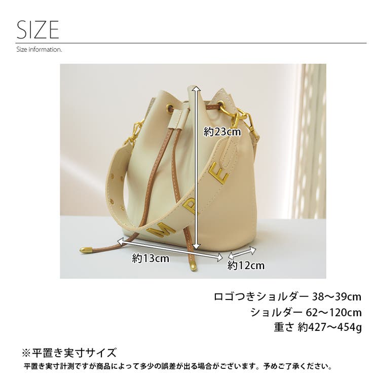 バケットバッグ 巾着バッグ 巾着ショルダーバッグ[品番