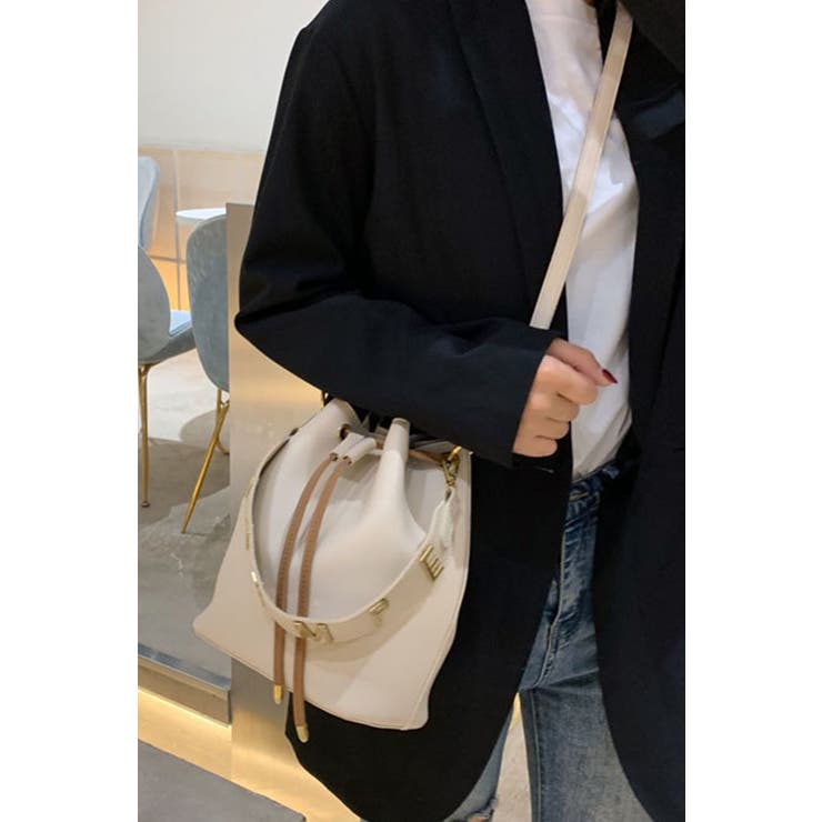 美品 DIESEL ディーゼル NELLI ネリー バケット 巾着バッグ D