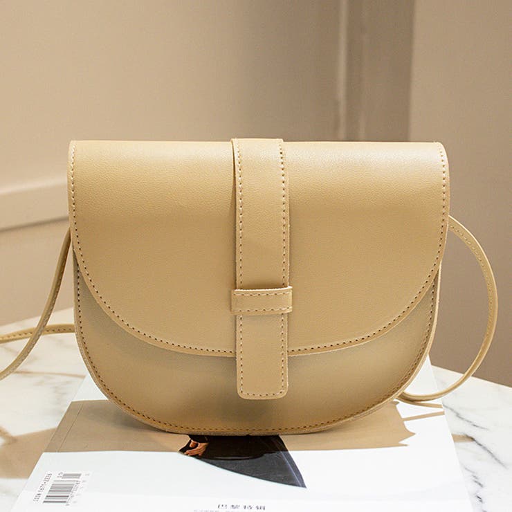 ベージュ | ショルダーバッグ ミニ ベルトデザイン | インナーショップDiamondHearts 