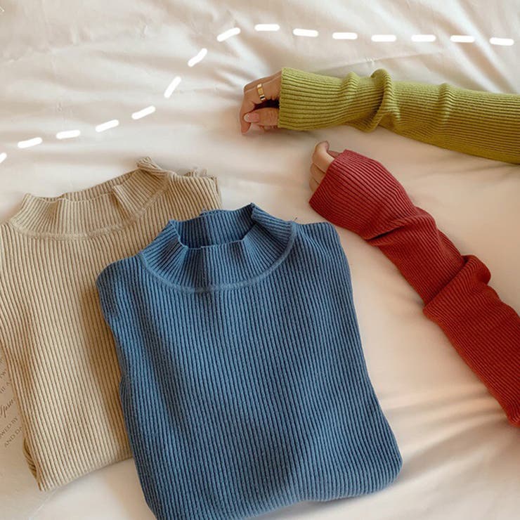 細見え 薄手ハイネック リブニット | インナーショップDiamondHearts  | 詳細画像7 