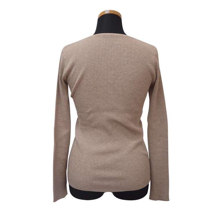 薄手Vネック インナーニット 長袖ニット | インナーショップDiamondHearts  | 詳細画像22 