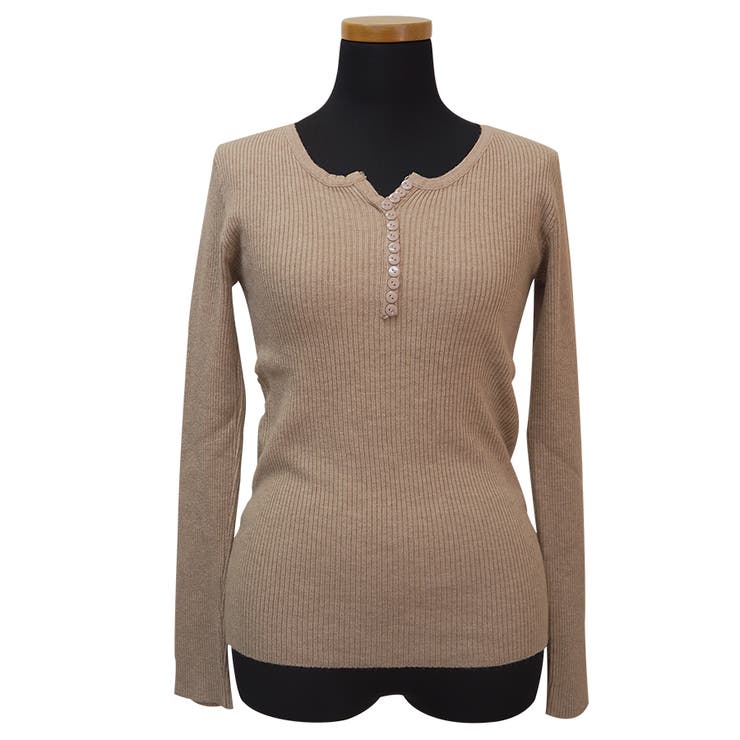 薄手Vネック インナーニット 長袖ニット | インナーショップDiamondHearts  | 詳細画像20 