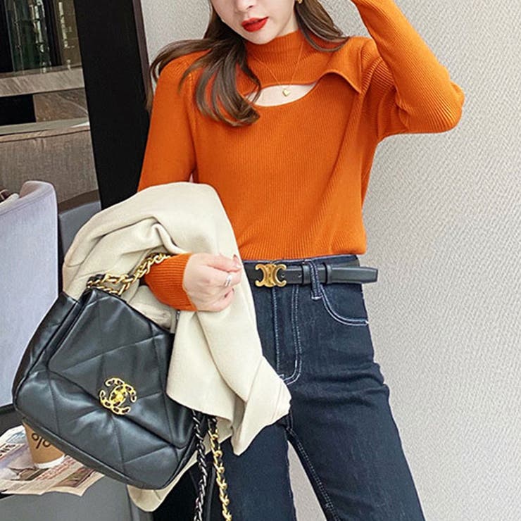 フロントオープンニット 薄手 デザインニット | インナーショップDiamondHearts  | 詳細画像12 