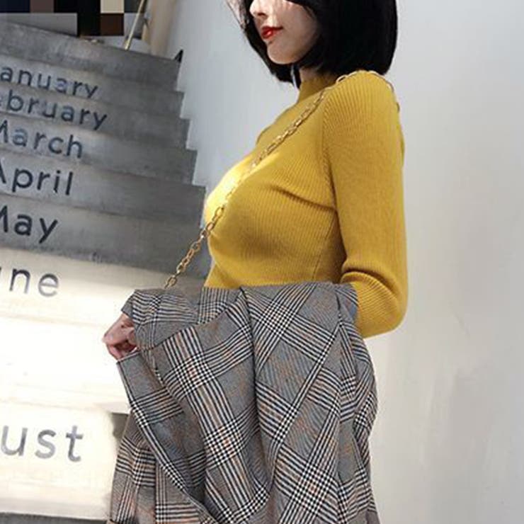 digne タートルネックトップス　イエロー digne タートルネックトップス イエロー Kt5iYsFiCahL.jpg?width=768