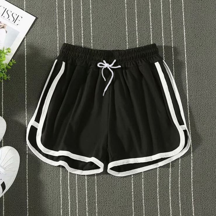 スポーティー パイピング ショートパンツ[品番：DMHU0003551