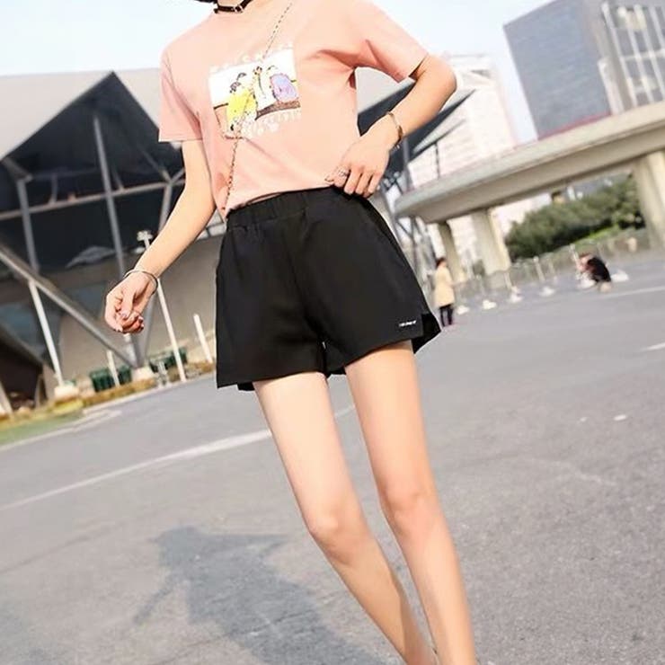 ロゴポイントショートパンツ ショートパンツ ロゴ | インナーショップDiamondHearts  | 詳細画像5 