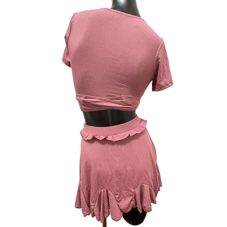  水着 半袖フリルスカートパンツ スイムウェア | インナーショップDiamondHearts  | 詳細画像10 