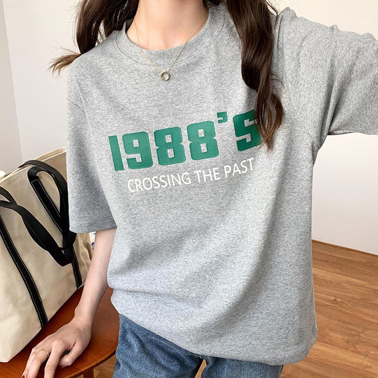 半袖Tシャツ ロゴ トップス | インナーショップDiamondHearts  | 詳細画像14 