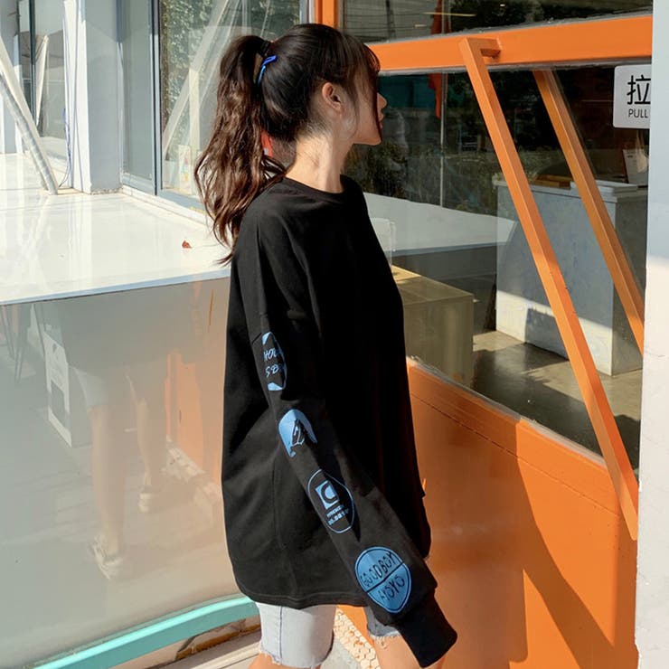 ロゴ ビッグシルエット プリント | インナーショップDiamondHearts  | 詳細画像14 