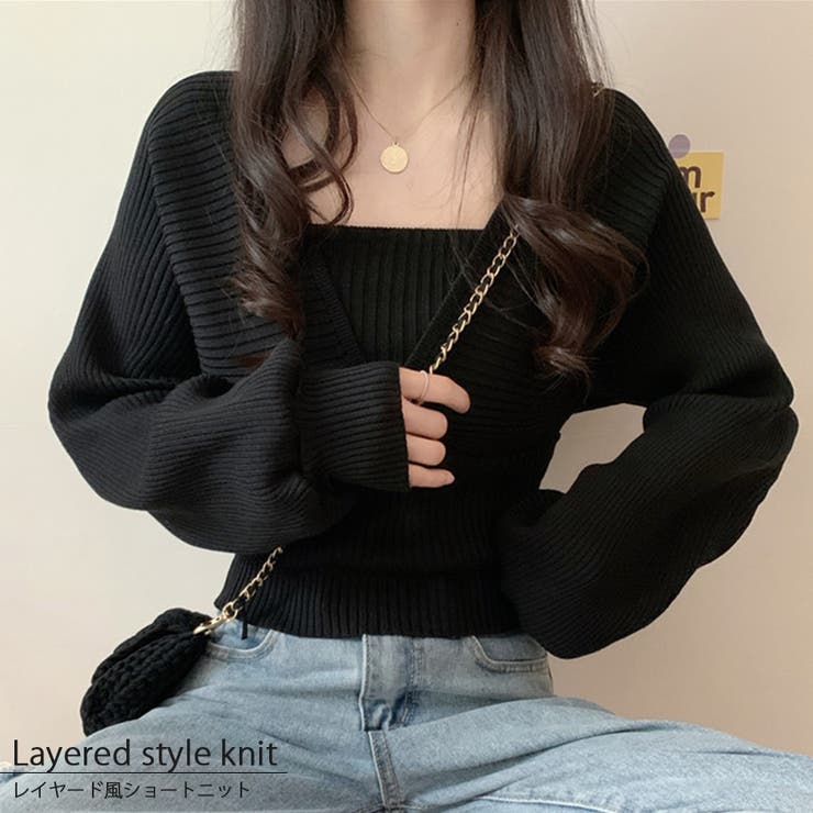 SHOO・LA・RUE｜レイヤードスタイルが一枚で叶う 裾ドッキング