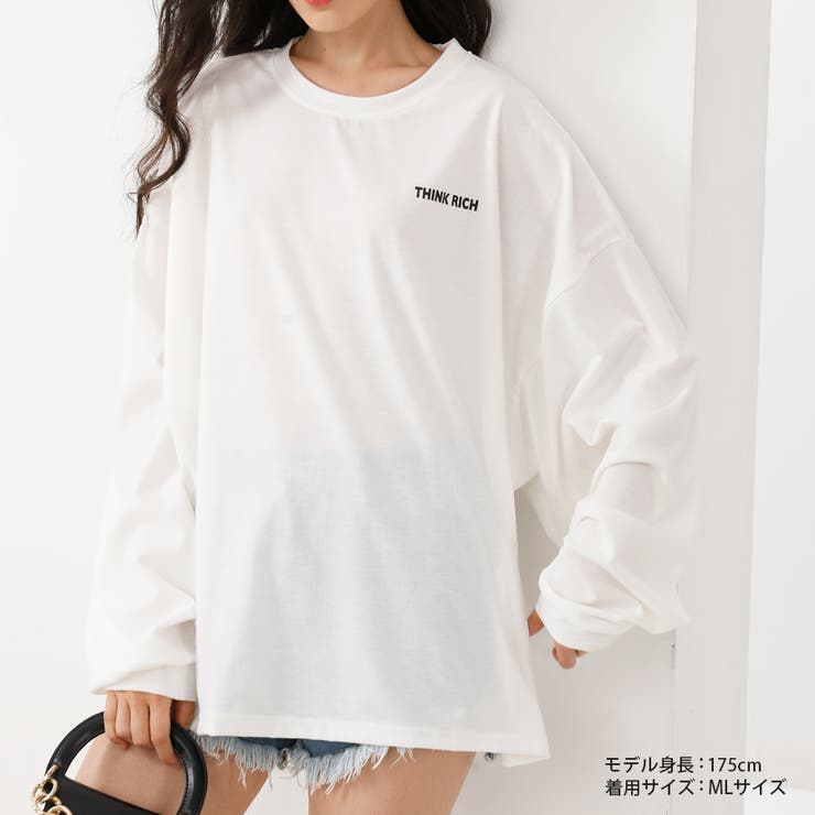 BIGロンT 2タイプ オーバーサイズ長袖Tシャツ[品番：DMHU0003012  