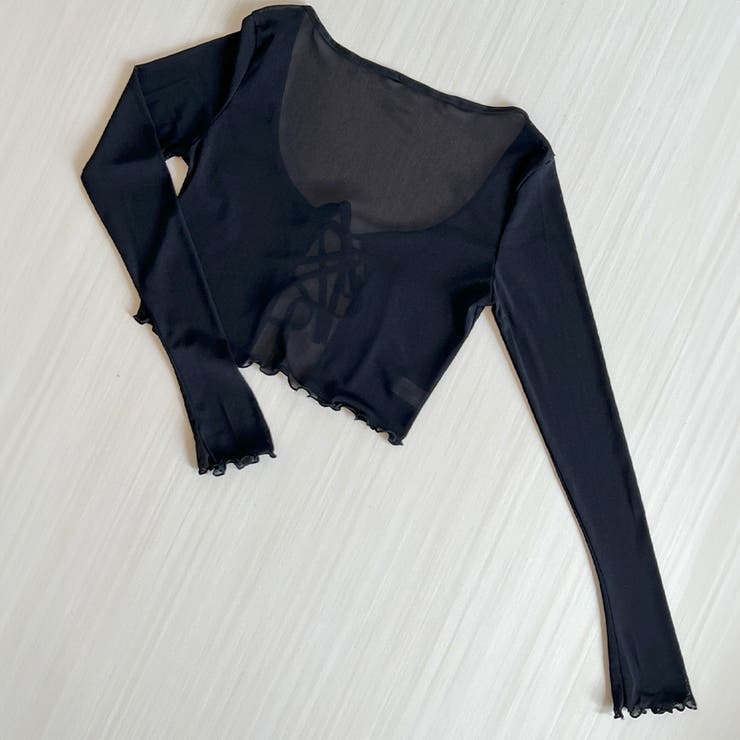 ショートカーディガン ショートカーディガン シアー | インナーショップDiamondHearts  | 詳細画像15 