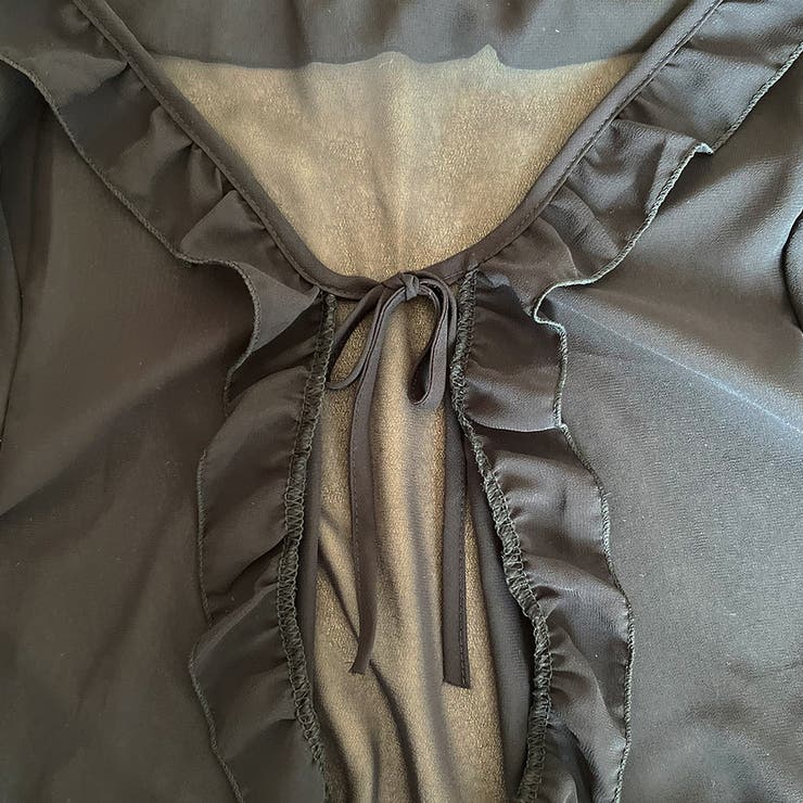 シアーブラウス シアーブラウス シャツ | インナーショップDiamondHearts  | 詳細画像11 