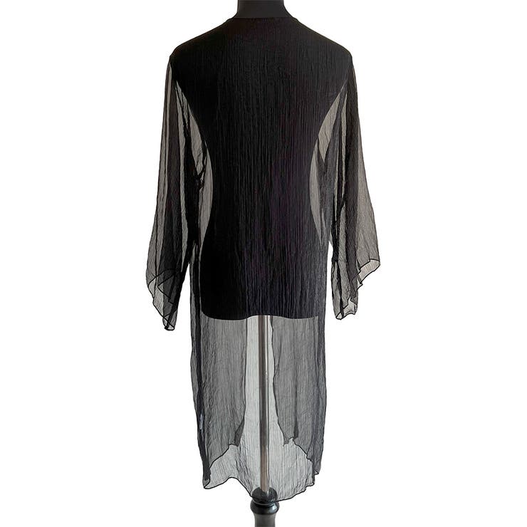 エアリーグロウ ロングシアーカーディガン シアー | インナーショップDiamondHearts  | 詳細画像26 