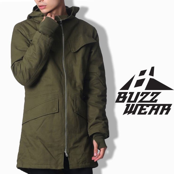 Buzz Wear ロング丈モッズコート メンズ 秋冬春用 黒 緑 M Xl 品番 Nm Disc24market ディスク24マーケット のメンズファッション通販 Shoplist ショップリスト