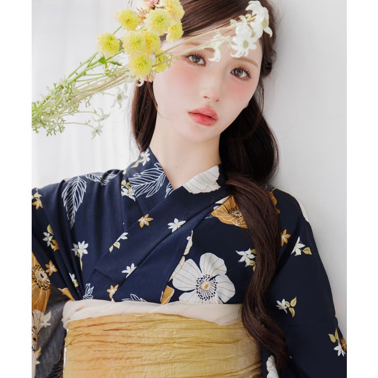 20.花降る幻想しらべ | 浴衣 セパレート ワンピース | Dita