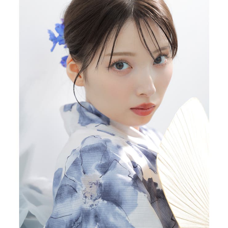 白藍の花水晶 | 浴衣 セット レディース | Dita
