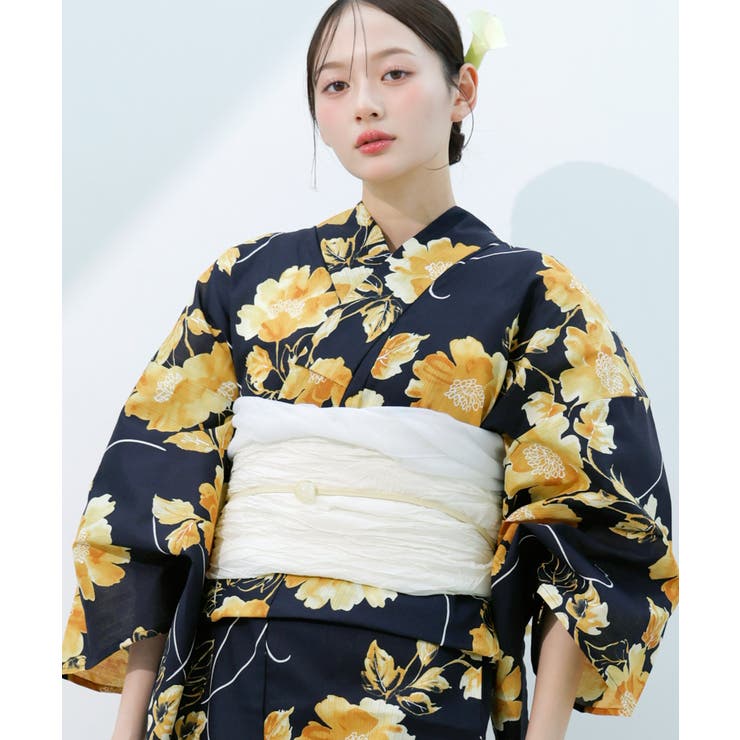 京の水墨画(柑橘) | 浴衣 セット レディース | Dita