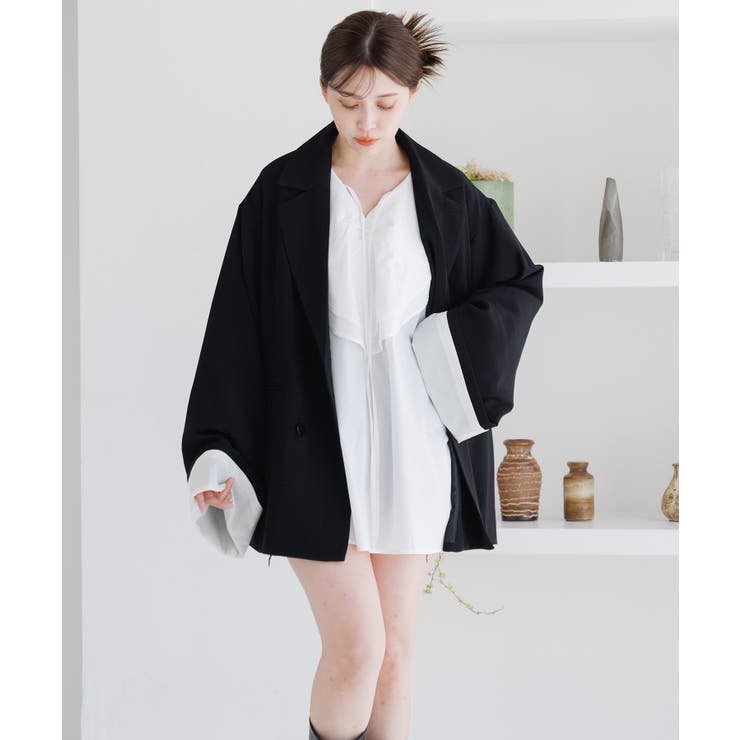Black | ジャケット レディース テーラード | Dita