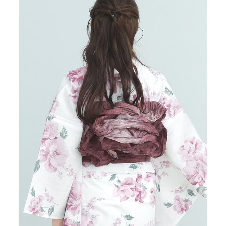 14.えんじ色 | 兵児帯 浴衣 レディース | Dita