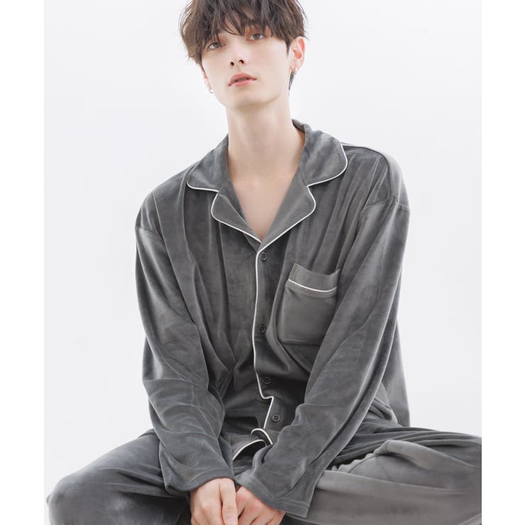 C.GRY(チャコールグレー) | パジャマ ルームウェア メンズ | Dita