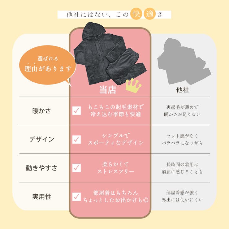 パジャマ ルームウェア メンズ | Dita | 詳細画像2 