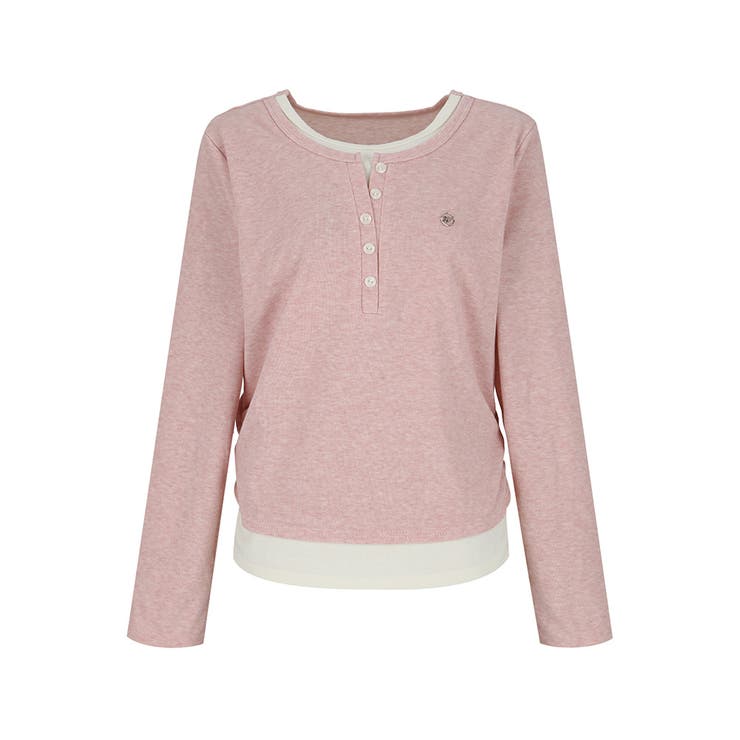 ペンダントポイントレイヤードTシャツ 韓国 韓国ファッション | SweetSOUP | 詳細画像6 