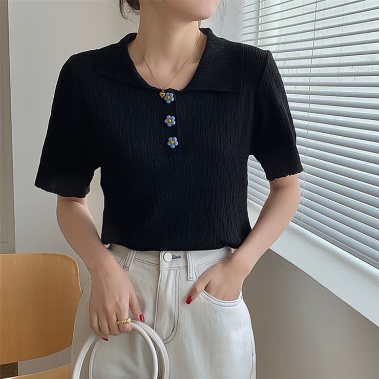 ブラック | ニットセーター【韓国ファッション】 | Doula Doula