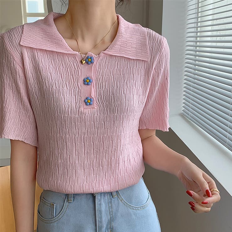 ピンク | ニットセーター【韓国ファッション】 | Doula Doula