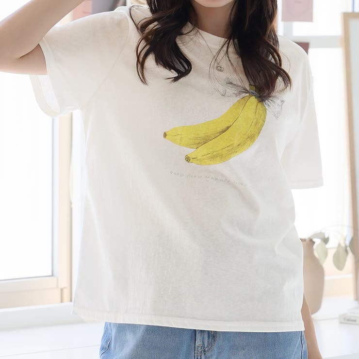 ホワイト | Ｔシャツ【韓国ファッション】 | Doula Doula