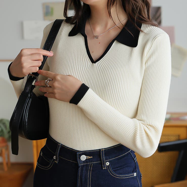 ニットセーター【韓国ファッション】 | Doula Doula | 詳細画像1 