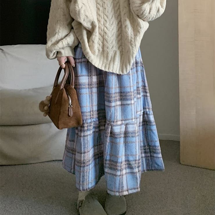 ロングスカート【韓国ファッション】 | Doula Doula | 詳細画像1 