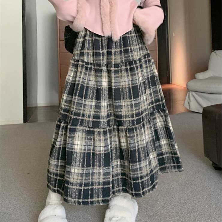 ブラック | ロングスカート【韓国ファッション】 | Doula Doula