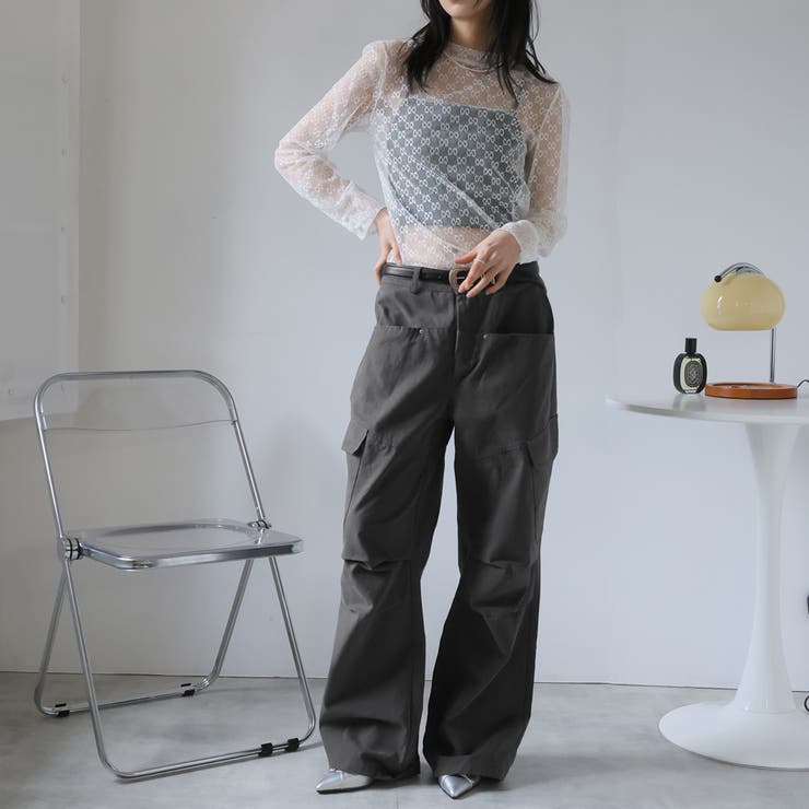 ダークグレー | パンツ【韓国ファッション】 | Doula Doula