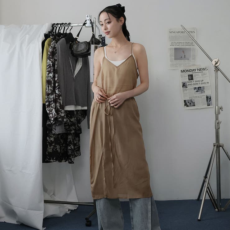 ワンピースとインナーキャミワンピースセット | Doula Doula | 詳細画像6 