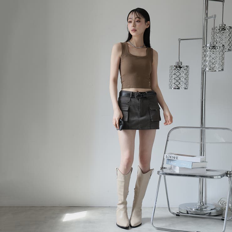 パット付タンクトップ | Doula Doula | 詳細画像1 