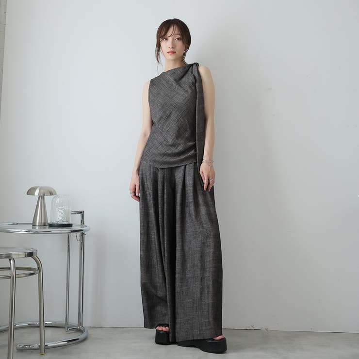 ブラック | ブラウスとパンツセット | Doula Doula